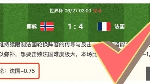 足球攻略周日091世界杯精华解析：巴西对决挪威，独家推荐来袭